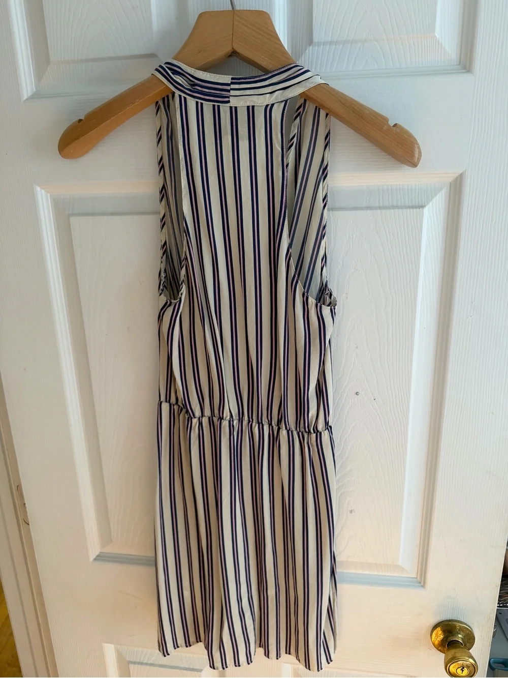Rory Beca Silk Deep V-Neck Mini Dress Size XS- perfect for vacation or cruise! - Picture 3 of 8